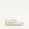 Zapatillas Royco de piel de becerro napa con motivo Le Chat De La Maison Zapatillas Royco de piel de becerro napa con motivo Le Chat De La Maison