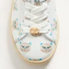Zapatillas Royco de piel de becerro napa con motivo Le Chat De La Maison Zapatillas Royco de piel de becerro napa con motivo Le Chat De La Maison