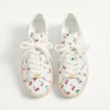 Zapatillas Royco en piel de becerro napa con estampado Cherryfic Zapatillas Royco en piel de becerro napa con estampado Cherryfic