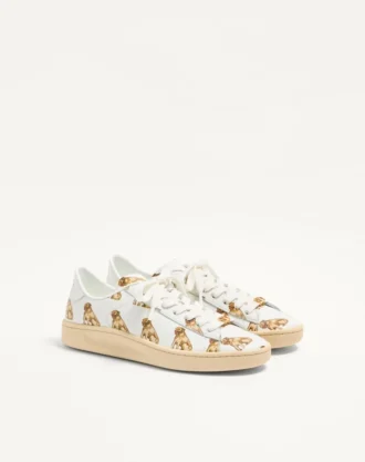 Zapatillas Royco en piel de becerro napa con estampado Petit Charles