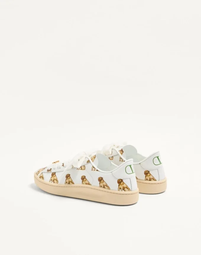 Zapatillas Royco en piel de becerro napa con estampado Petit Charles Zapatillas Royco en piel de becerro napa con estampado Petit Charles