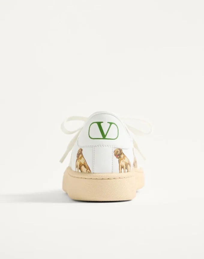 Zapatillas Royco en piel de becerro napa con estampado Petit Charles Zapatillas Royco en piel de becerro napa con estampado Petit Charles