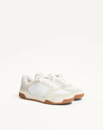 Zapatillas Sparry de piel serrada y napa