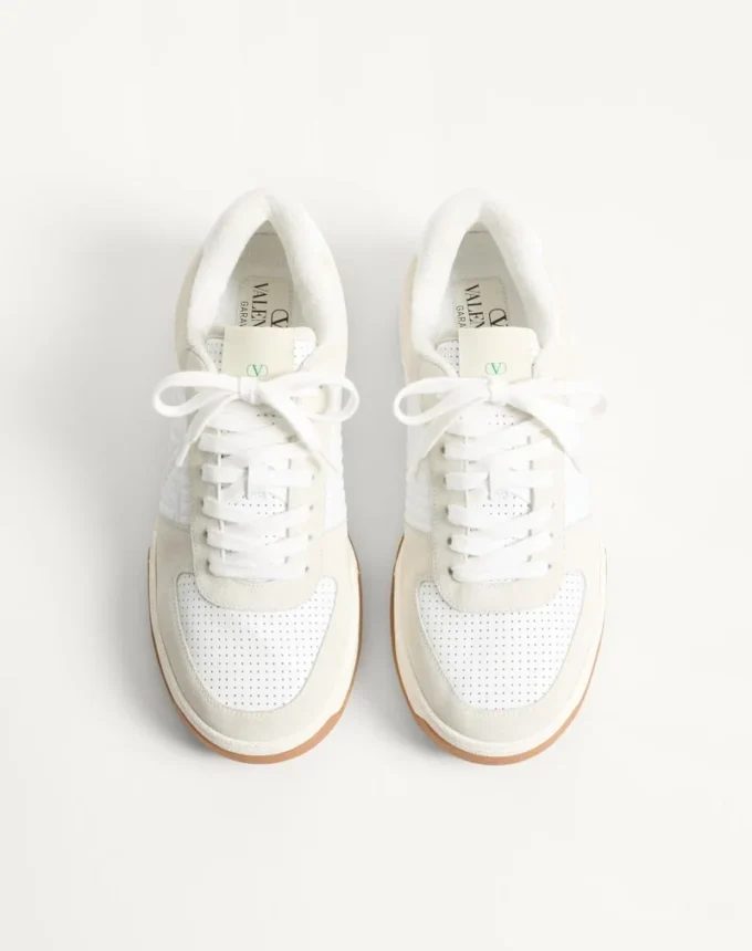 Zapatillas Sparry de piel serrada y napa Zapatillas Sparry de piel serrada y napa