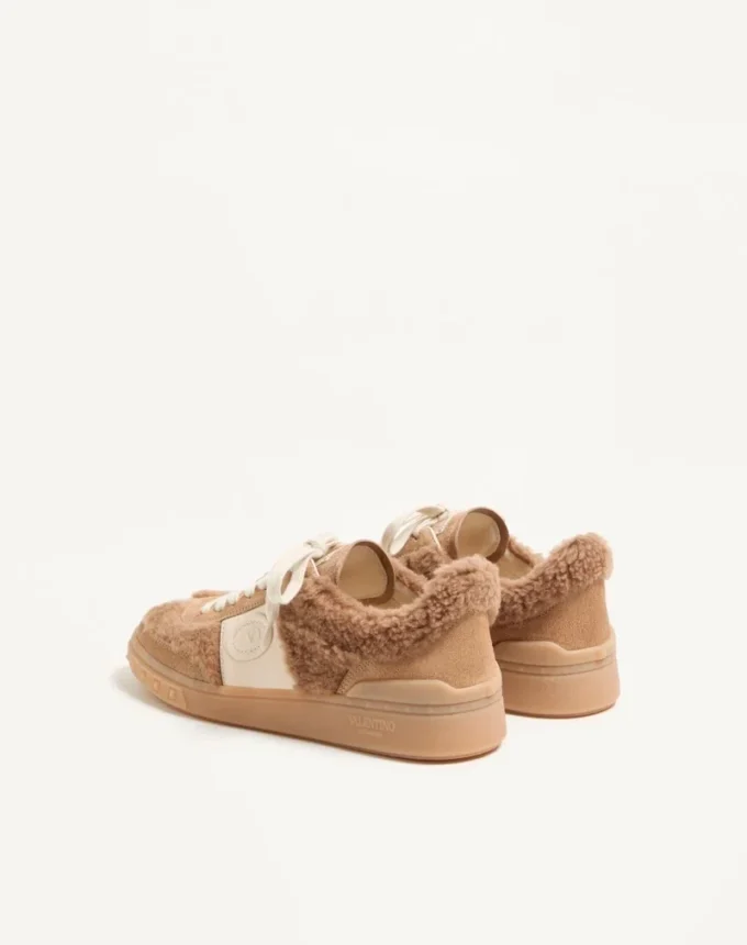 Zapatillas Upvillage de lana y piel crust Zapatillas Upvillage de lana y piel crust