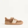 Zapatillas Upvillage de lana y piel crust Zapatillas Upvillage de lana y piel crust
