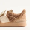 Zapatillas Upvillage de lana y piel crust Zapatillas Upvillage de lana y piel crust