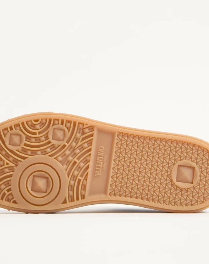 Zapatillas Upvillage en piel crust con banda de piel de becerro napa Zapatillas Upvillage en piel crust con banda de piel de becerro napa