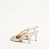 Zapatos de salón Bowow con talón abierto en piel de cabrito de 85 mm Zapatos de salón Bowow con talón abierto en piel de cabrito de 85 mm