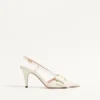 Zapatos de salón Bowow con talón abierto en piel de cabrito de 85 mm Zapatos de salón Bowow con talón abierto en piel de cabrito de 85 mm