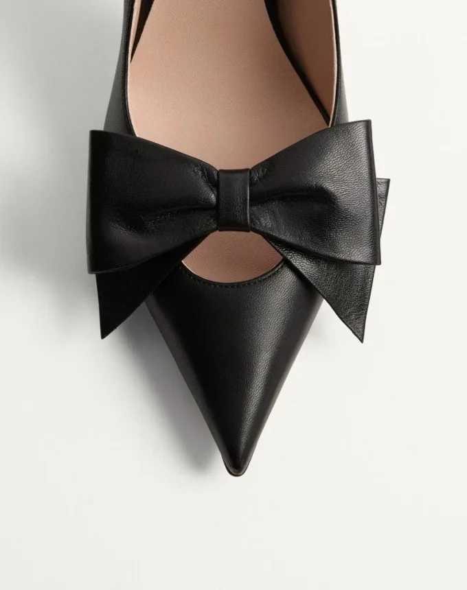 Zapatos de salón Bowow en piel de cabrito 100 mm