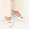 Zapatos de salón Bowow en piel de cabrito 45 mm