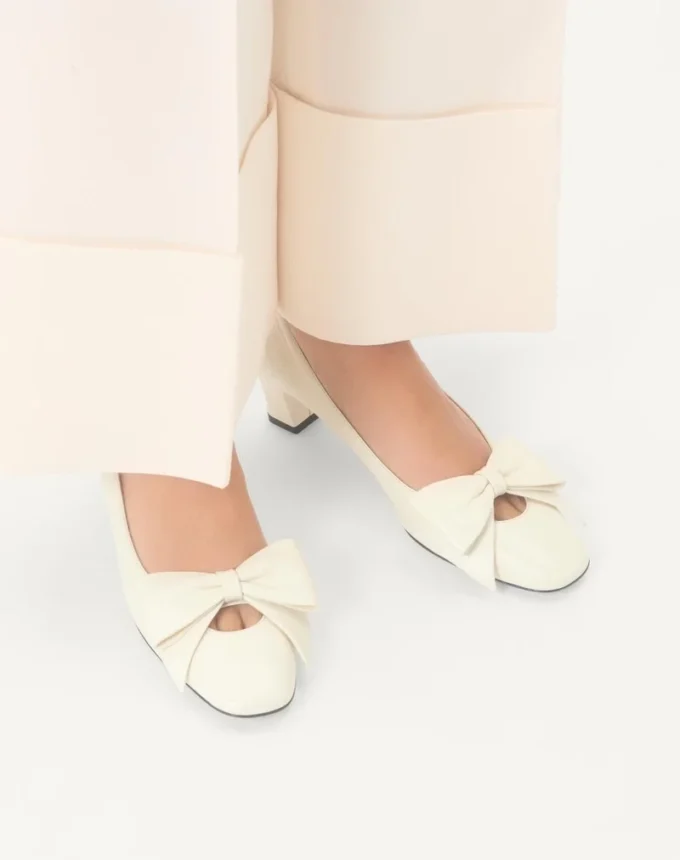 Zapatos de salón Bowow en piel de cabrito 45 mm