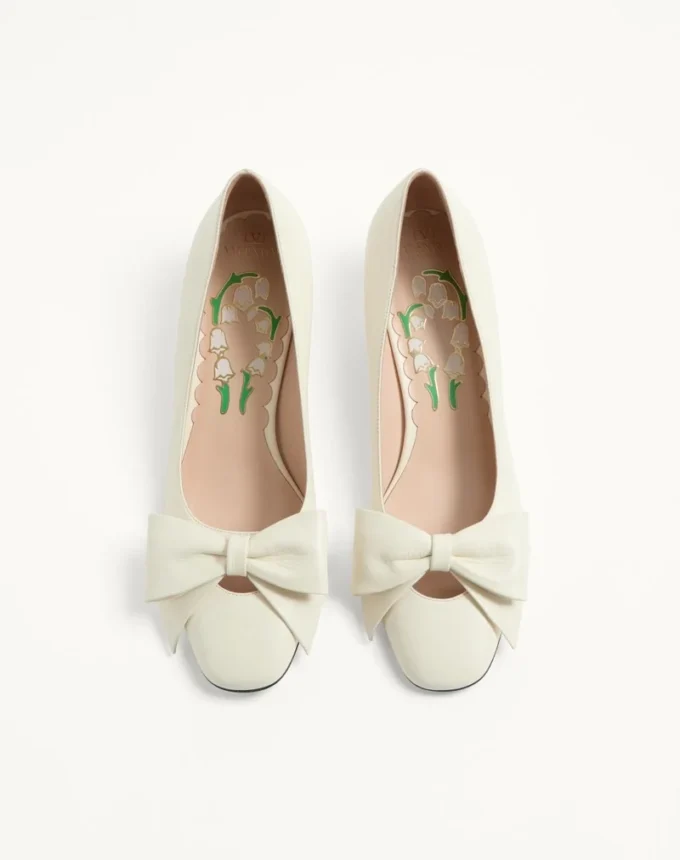 Zapatos de salón Bowow en piel de cabrito 45 mm