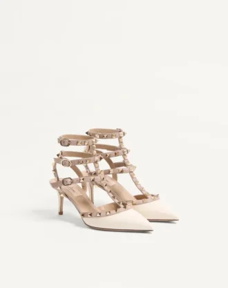 Zapatos de salón con tachuelas Rockstud 65 mm