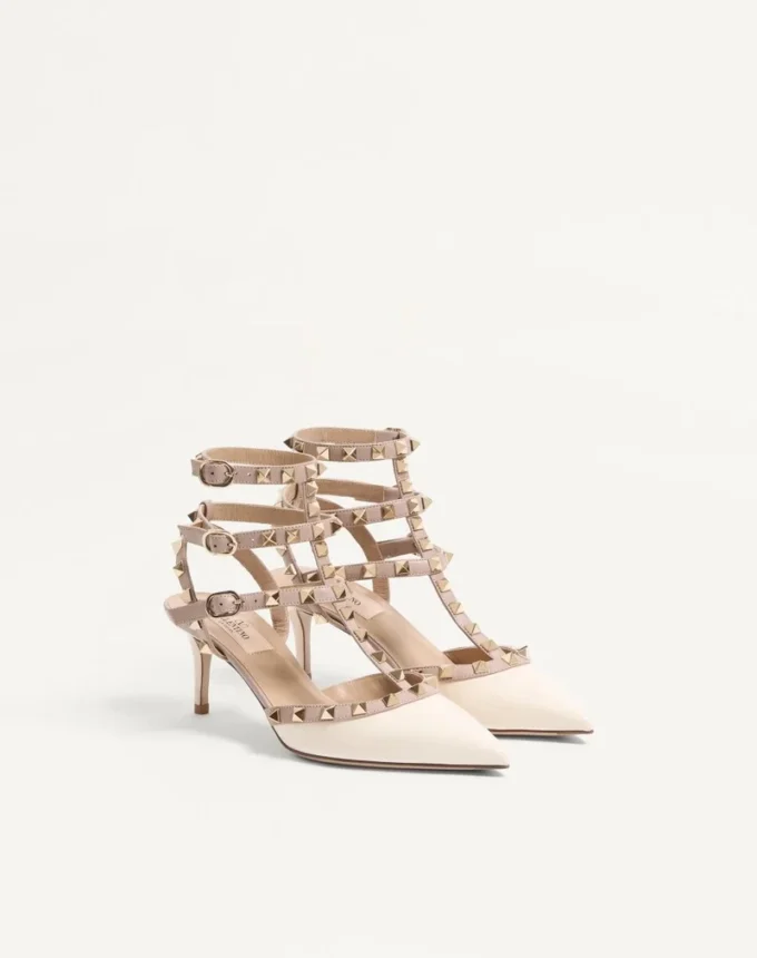 Zapatos de salón con tachuelas Rockstud 65 mm