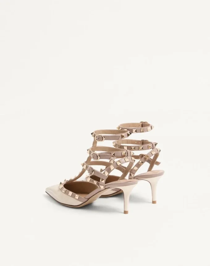Zapatos de salón con tachuelas Rockstud 65 mm