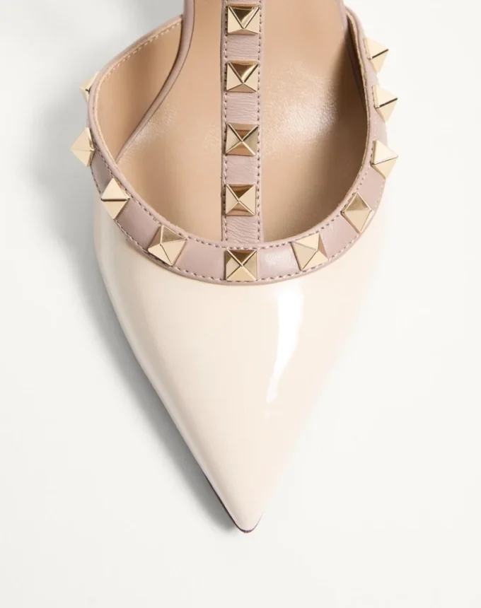 Zapatos de salón con tachuelas Rockstud 65 mm