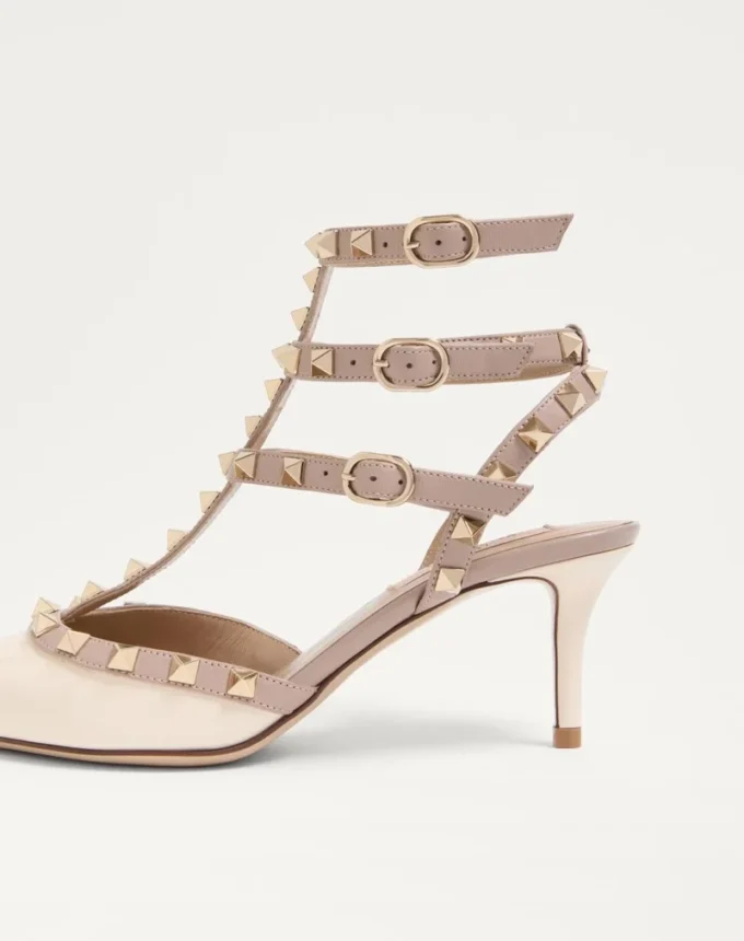 Zapatos de salón con tachuelas Rockstud 65 mm