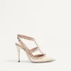 Zapatos de salón con tacón de 100 mm y adornos Rockstud en charol Zapatos de salón con tacón de 100 mm y adornos Rockstud en charol