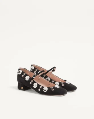 Zapatos de salón Mary Jane Nellcôte en piel crust 30 mm
