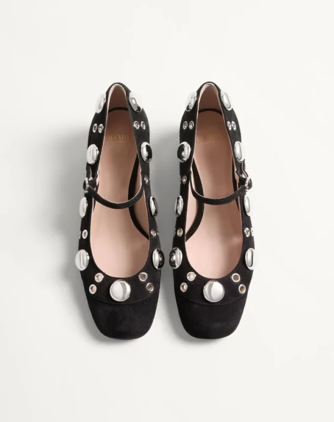 Zapatos de salón Mary Jane Nellcôte en piel crust 30 mm