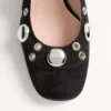 Zapatos de salón Mary Jane Nellcôte en piel crust 30 mm