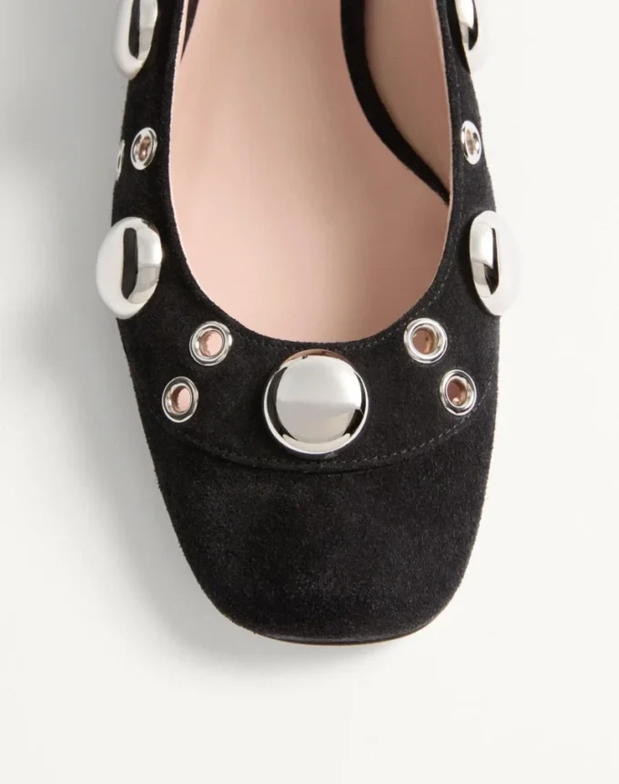 Zapatos de salón Mary Jane Nellcôte en piel crust 30 mm