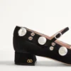 Zapatos de salón Mary Jane Nellcôte en piel crust 30 mm