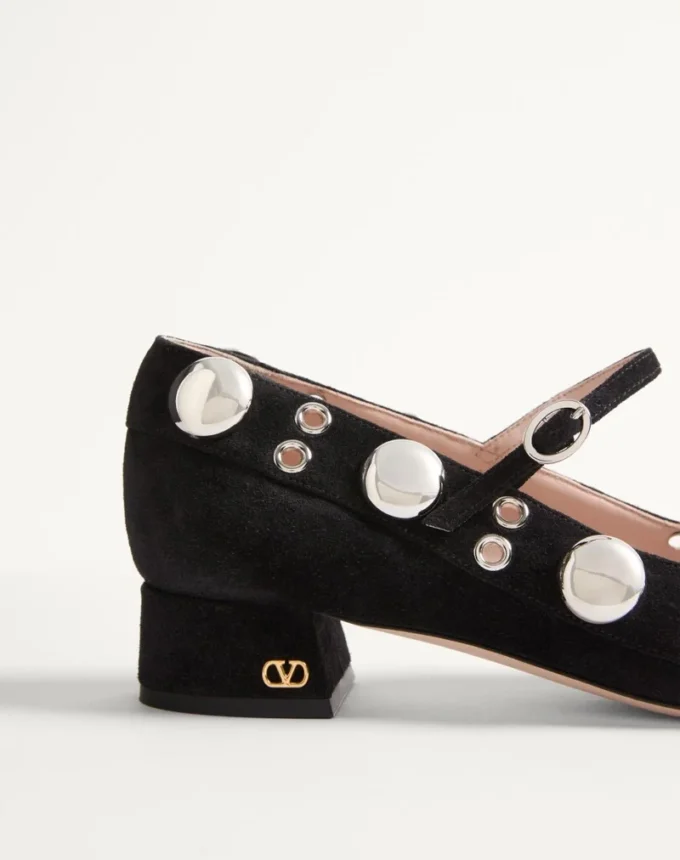 Zapatos de salón Mary Jane Nellcôte en piel crust 30 mm