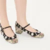 Zapatos de salón Mary Jane Nellcôte en tejido jacquard floral Papier de 30 mm Zapatos de salón Mary Jane Nellcôte en tejido jacquard floral Papier de 30 mm