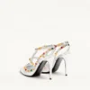 Zapatos de salón Rockstud en napa laminada con cabujones y cristales de 100 mm Zapatos de salón Rockstud en napa laminada con cabujones y cristales de 100 mm