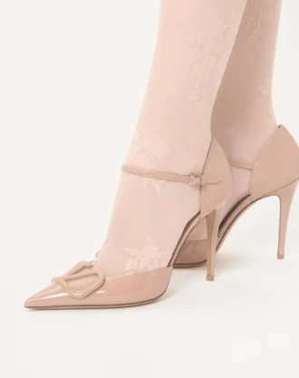 Zapatos de salón Vlogo Signature D’Orsay de charol de 100 mm Zapatos de salón Vlogo Signature D’Orsay de charol de 100 mm