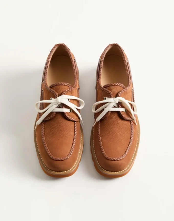 Zapatos náuticos de ante de ciervo Palm Avenue