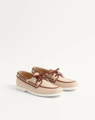 Zapatos náuticos Palm Avenue de lona y napa