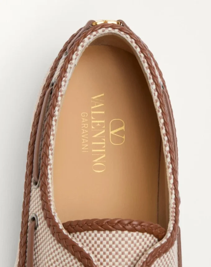 Zapatos náuticos Palm Avenue de lona y napa