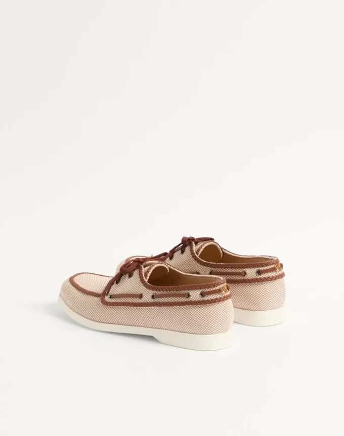 Zapatos náuticos Palm Avenue de lona y napa