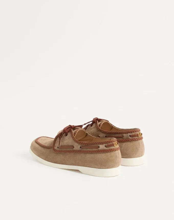 Zapatos náuticos Palm Avenue de piel crust y napa