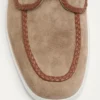 Zapatos náuticos Palm Avenue de piel crust y napa