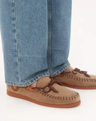 Zapatos náuticos Palm Avenue de piel serrada Zapatos náuticos Palm Avenue de piel serrada